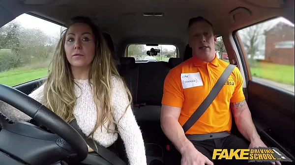 Fake Driving School Rookie instructor fucks Classy MILF