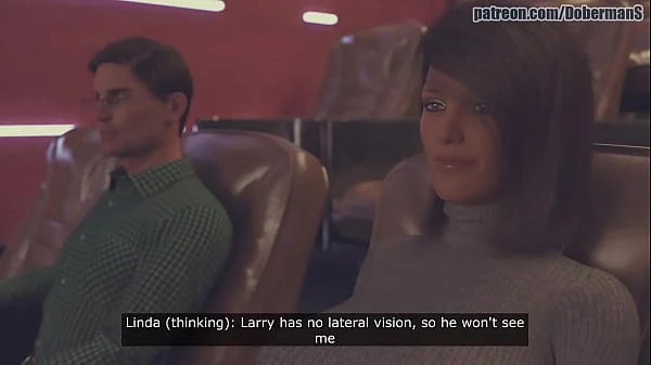 Wife With Stranger In Movie Theater