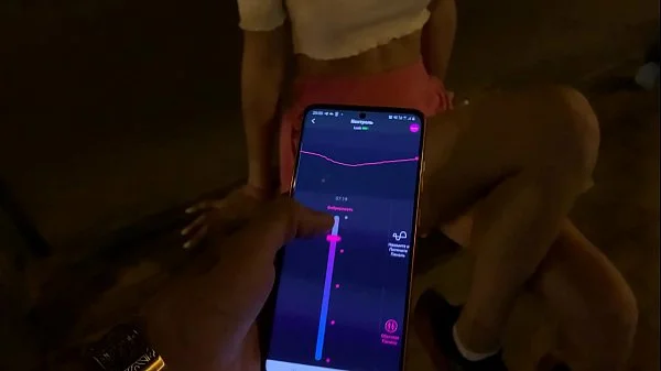 SWEET b. ORGASM CONTROL IN PUBLIC. ELEVATOR,STREET,MCDONALD'S. PEOPLE IN SHOCK