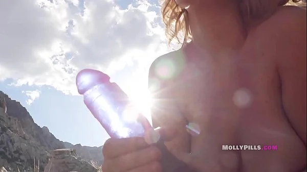 Amazing Natural Tits Amateur Stretches Tight Pussy in Public Masturbati Pills Big Dildo Fucking Outdoors Huge Ass Horny Hiking