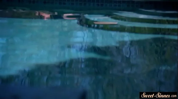 Classy teen pounded and jizzed on ass