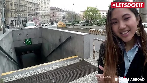 LETSDOEIT - Tiny Asian Teen Seduced And Fucked In Prague (May Thai)
