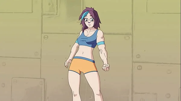 Nerdy girl muscle expansion