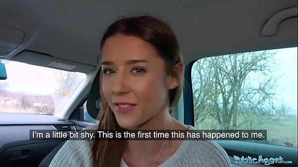 Public Agent Sexy Sybil Kailena gets her hot mouth filled with cum