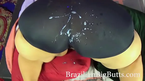 BrazilianBigButts.com ssbbw granny 60 years old with giant butt and short shorts