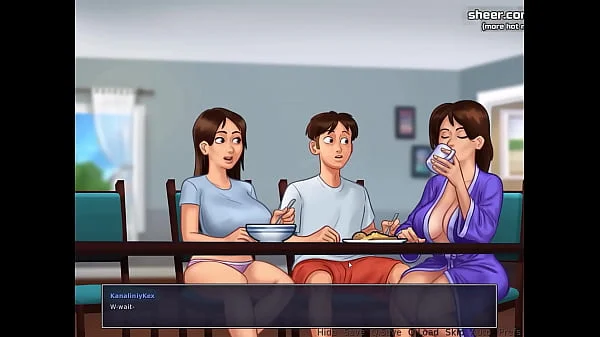 Hot stepsister fucked underwater and successfully impregnated l My sexiest gameplay moments l Summertime Saga[v0185] l Part 25