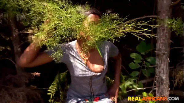 African Teen Couple On s.