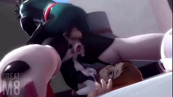 My Hero Academy Hentai - Izuku Midoriya Making Sex With Ochaco Uraraka [SFM With Sound]