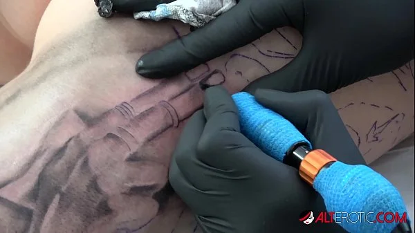 Teen Blonde Jayjay Ink Naked And Inked Up