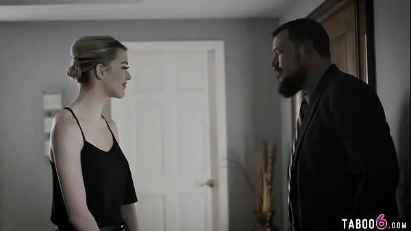 Teen maid terrorized by the home owners big dick