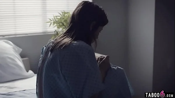 Huge boobs troubled MILF in a 3some with hospital staff