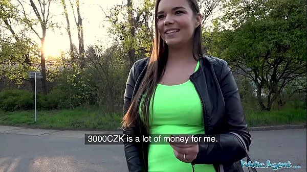 Public Agent Sofia Lee fucked next to a live train track