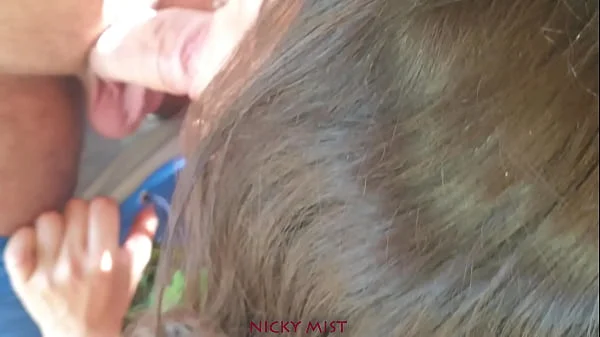 Naughty step sister make me cum in her mouth