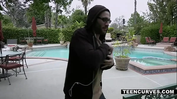 Sexy assed chick fucked by perv neighbor