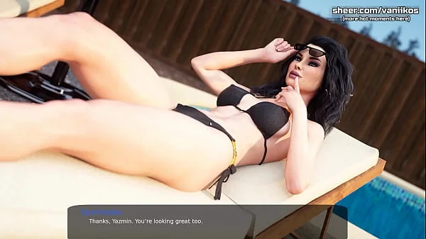 Stepsister shows off her tight little petite pussy l My sexiest gameplay moments l Milfy City l Part #5