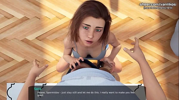 Petite stepsister fantastic blowjob with cum swallowing l My sexiest gameplay moments l Milfy City l Part #6