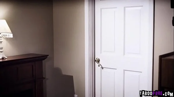 Cheating husband gets caught by his wife and lets her join in their hot fucking session on the bed