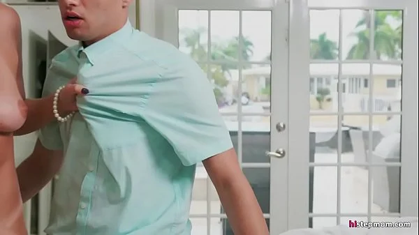 Step Mother Helena Price is Punishing Step son by Blowing and Fucking HIm