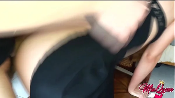 Fucking my ex boyfriend one last time with a plug inside my ass