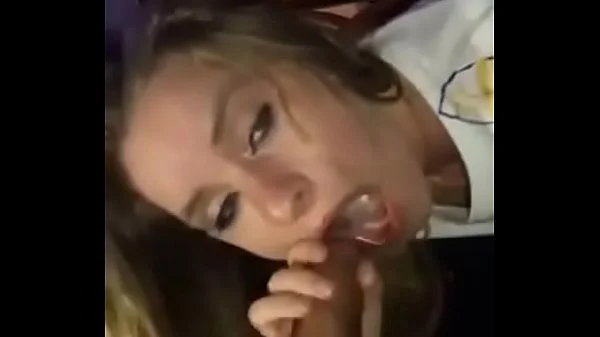 Blonde Bitch in a threesome with buddies