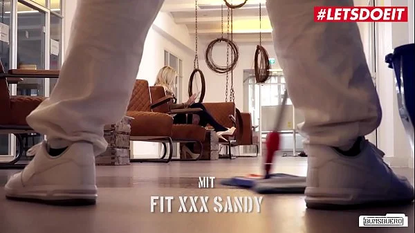 LETSDOEIT - Office Bussiness Lady Fit XXX Sandy Crave For Janitor's Dick
