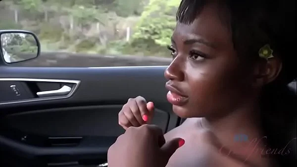Amateur Black girl gets anal fucked and creampied in the ass (Noemi Bilas) POV