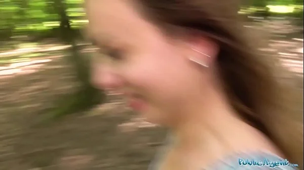 Public Agent Lilit Sweets tight pussy grips agents big cock