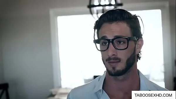 Sexy brunette sucking on the cock