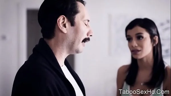 Stepdaughter deep throat at night