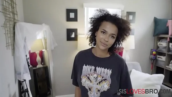 My New Ebony Step-Sister Fucks Me- Alina Ali