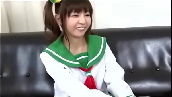 Japanese l. in School Uniform Gets Shaved