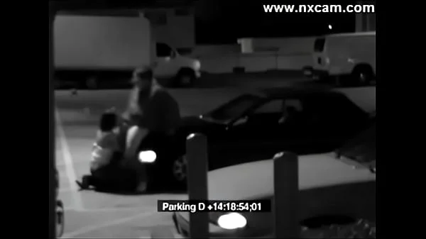 Security Camera Captures Blowjob on Car