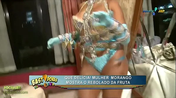 Bastidores Carnaval 2010 - Loira da Laje - Viviane Castro e Moranguinho