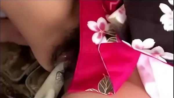 Girl in Traditional Japanese Clothing Fucked