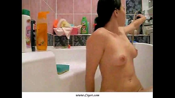 MILF playing in the bath part-1