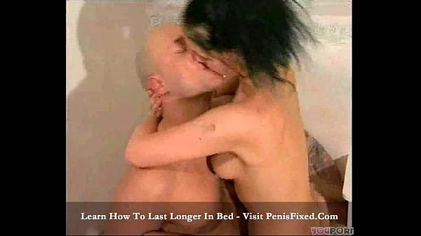 Lina - brunet fuck by bald