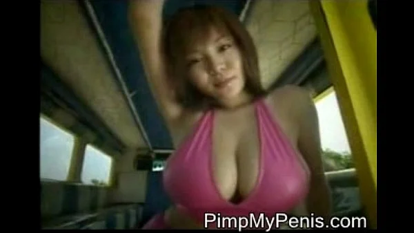 asian chick showing her sexy goods