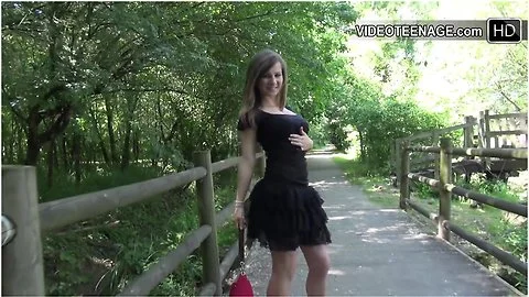 18 Year Lucie Does Her First Porn Casting