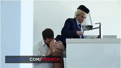 Lola Reve In The Flight Attendant Does A Sexy Break Before The Take Off