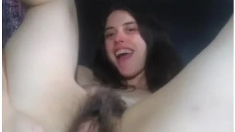 Anal Dirty Talk! Ultra Hairy Pink Pussy Camgirl Wants To Know How You Feel About Fucking Her Asshole