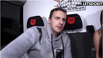 Slutty Brunette Holly Banks Rough Fucking In The Bus With Stranger