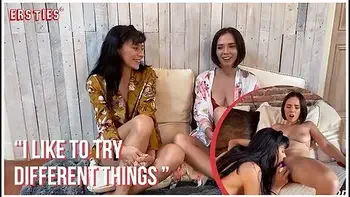 Sexy Amateur Lesbians Spank Each Others Ass Before Squirting