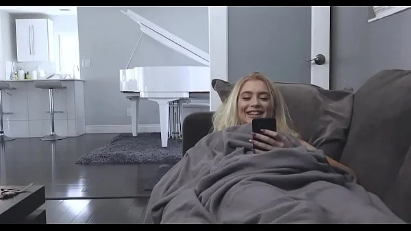 Step brother and sister caught masturbating