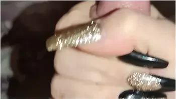 Hungover The Precum Runs Out Of Him I Massage His Glans With Precum *huge Cumshot