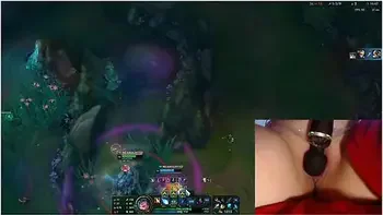 Gamer Girl - How Do I Perform Playing My Main With A Vibrator Distracting Me? League Of Legends #8 Luna