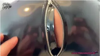 Tattooed Teen - Teen 18+ In Latex Catsuit Used !