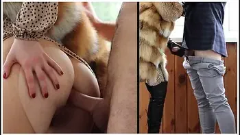 Redhead Was Fucked In Tight Ass. High Heels. Leather Gloves - Otta Koi
