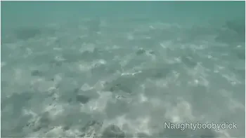 Public Exhibitionist German Teen 18+ With Big Boobs On The Sea Showing Pussy And Ass