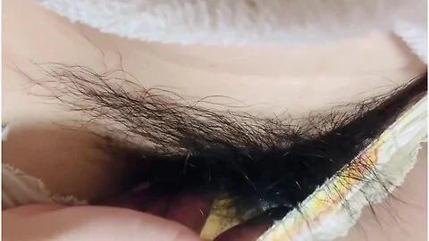 Subjective Video Of Masturbation Wet Pussy Under Fluffy Pubic Hair [personal Shooting]