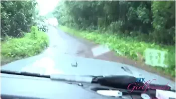 Beautiful Exotic Girl On A Date To Hawaii Sucks And Fucks In Car (roadside Sex) Alexia Anders